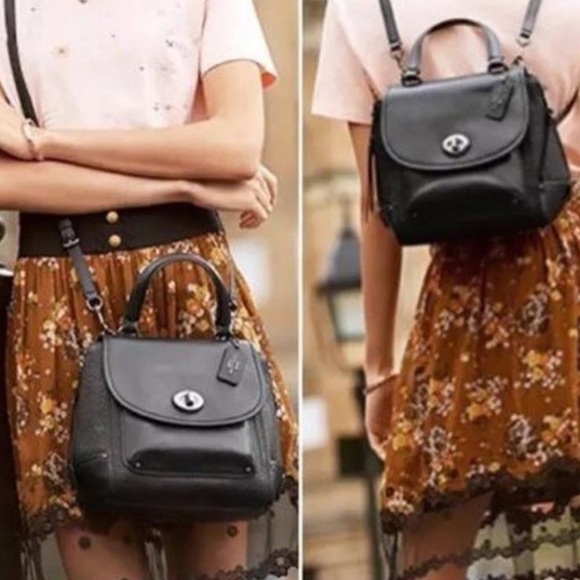 coach faye convertible backpack